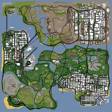 GTA-SanAndreas.com - Import / Export Vehicle Locations Map