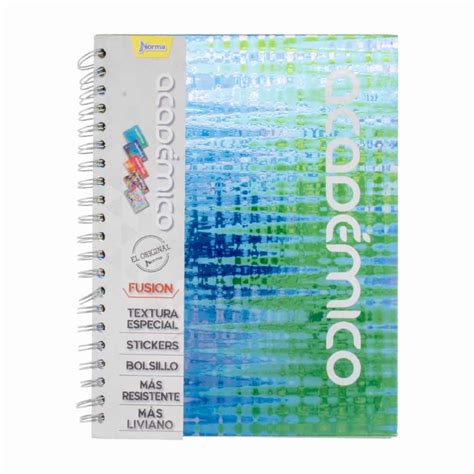 Cuaderno Espiral Académico de Cuadros NORMA 160 Hojas Megamaxi