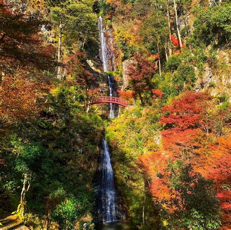 五宝の滝（紅葉）岐阜県加茂郡の観光・撮影スポットの名所 東海カメラマップ