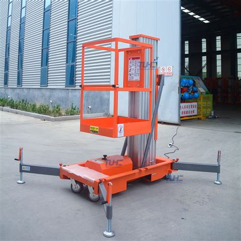 Factory Price Push Around Vertical Mast Lift Tuhe Lift