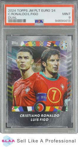 Topps I Am Jose Mourinho Curated Euro C Ronaldo L Figo Dual