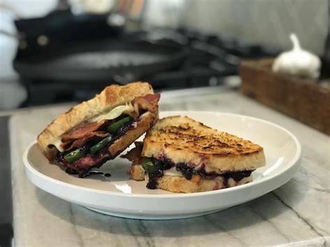 Blackberry Bacon Grilled Cheese Nature S Rancher