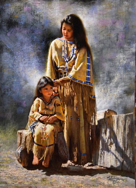 Alfredo Rodriguez A Mothers Touch Native American Photos Native