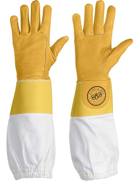 Humble Bee 113 Cowhide Beekeeping Gloves With Reinforced Cuffs Amazon