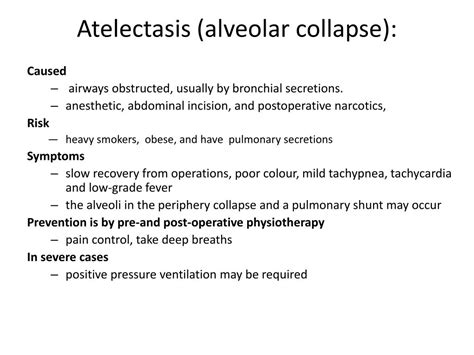 Ppt Pulmonary Complications Powerpoint Presentation Free Download Id 2241378