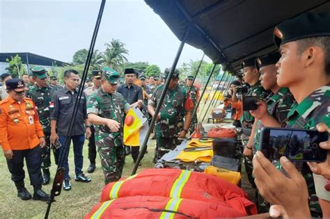 Danrem Gapu Laporkan Penanganan Karhutla Di Jambi Kepada Kasad