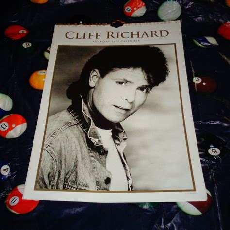 Cliff Richard Official Danilo Calendar The Classic Etsy Uk