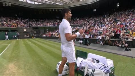 Novak Djokovic Vents Frustration At Umpire As Time Violation In