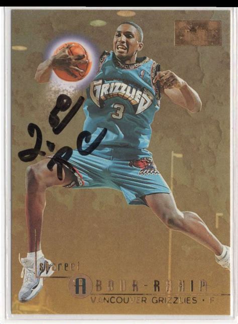 1996 97 Skybox Premium Shareef Abdur Rahim 122 On Kronozio