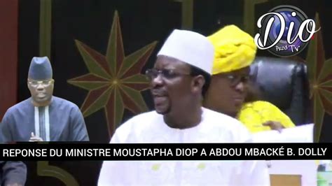 Moustapha Diop Ministre Du D Velopp Rent Industriel Et Des Pmi Repond A