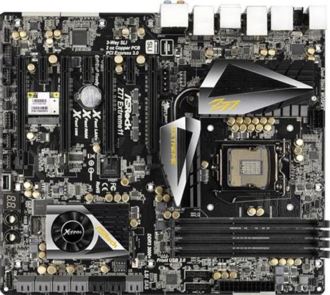 ASRock Z77 Extreme 11 Mit LSI SAS2 Controller Im Test Layout Und