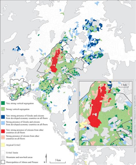 Vertical Segregation Athens Social Atlas