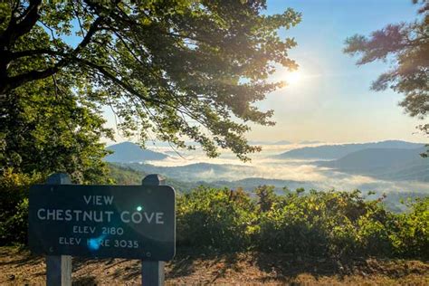 Blue Ridge Parkway Overlooks Near Asheville