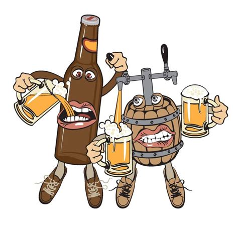 Beerspasevenc Beer Cartoon Cartoon Art