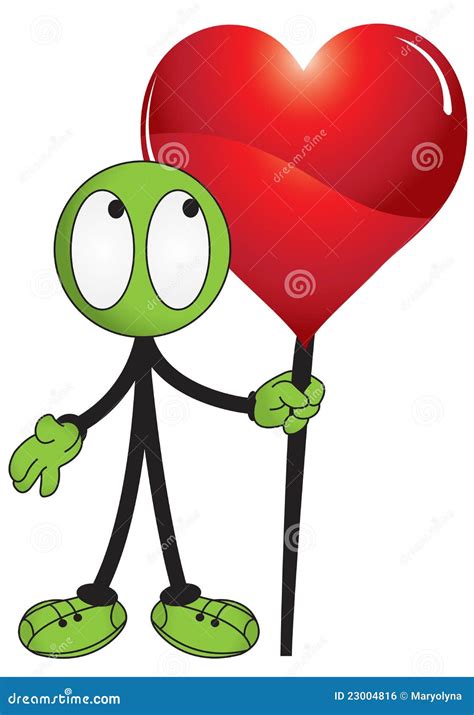 Puppet With Heart Stock Illustration Illustration Of Hearts 23004816