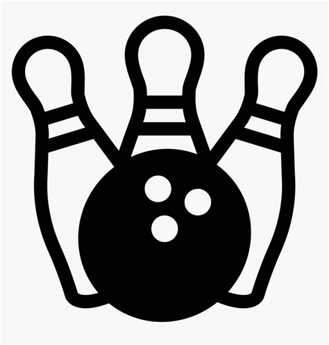 Transparent Strike Clipart - Bowling Ball Silhouette Png, Png Download ...