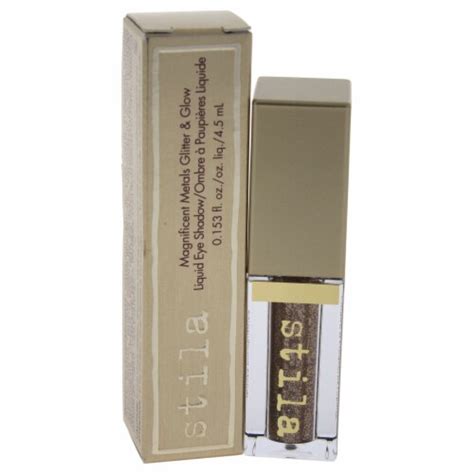 Stila Magnificent Metals Glitter Glow Liquid Eye Shadow Smoky Storm