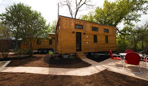 Joy Tiny House On Wheels Rental At Austins Original Tiny Home Hotel