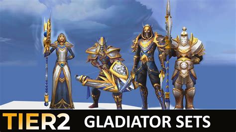 Alliance Warfront Sets Battle For Azeroth Gladiator Sets Youtube