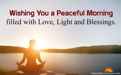 Peaceful Morning Quotes And Images For Yoga Meditation And Peace Lovers