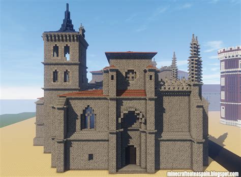 Réplica Minecraft de la Iglesia de Santamaría la Real Aranda de Duero