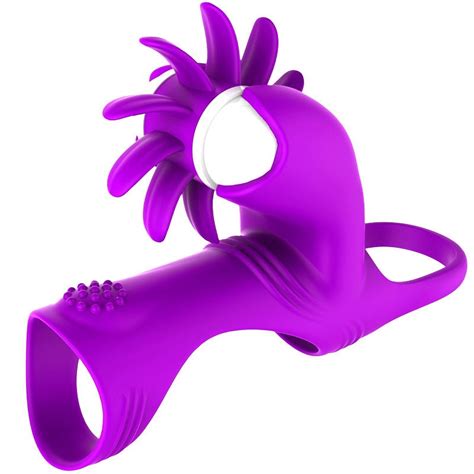 Rotating Magic Tongue Vibrating Ring Penis Ring Male Female Couple