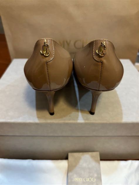 Jimmy Choo Nude Pumps Luxury Sneakers Footwear On Carousell