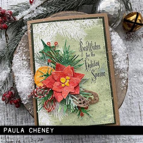 Sizzix Thinlits Die Set 14pcs Modern Festive By Tim Holtz 666069