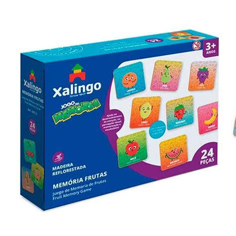 Jogo Da Mem Ria Infantil Frutas Pe As Xalingo