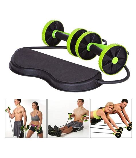 Revolex Xtreme Abdominal Abs Roller Home Gym Fitness Abs Equipment