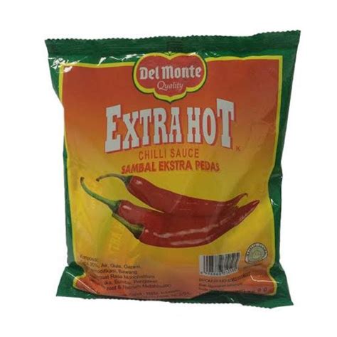 Jual Del Monte Saus Sambal Extra Hot Sachet Isi Shopee Indonesia