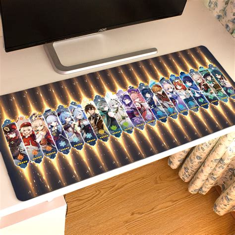 Genshin Impact Mouse Pad Collection For Travelers Genshin Star