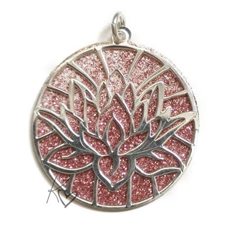 Pendentif Fleur De Lotus Argent 925 KarinaK Fr