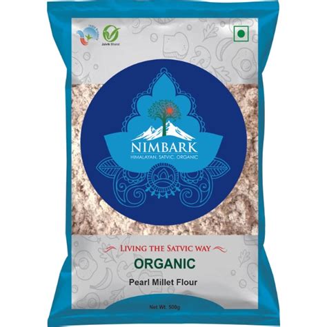 Nimbark Organic Pearl Millet Flour Bajra Flour Gm