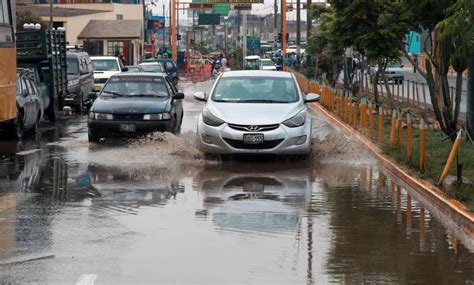 Fuerte Lluvia Sorprende A Lima Tras Domingo De Sol El Men