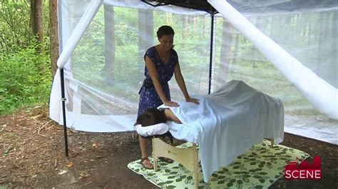 Asheville Adventure Spa Combines Hiking And Outdoor Massages Youtube