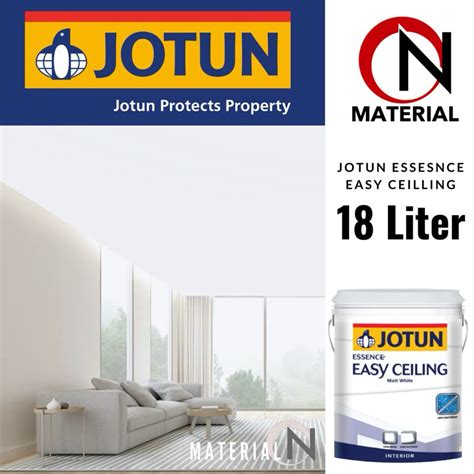 Jual Cat Plafon Jotun Easy Ceilling Liter Matt White Jotun Essence