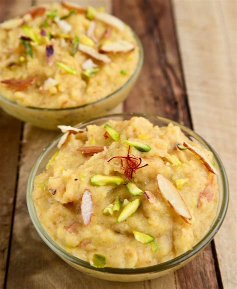 Indian Semolina Sooji Ka Halwa Dessert Recipe