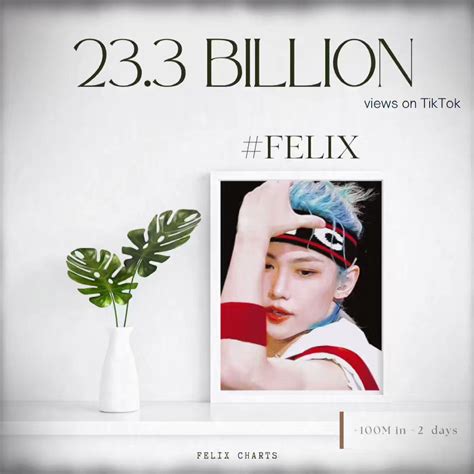 FELIX CHARTS On Twitter FELIX TikTok Hashtag Surpassed 23 3