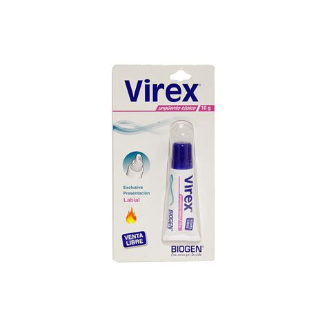 Virex Unguento Labial Tubo Gr Farma Chex