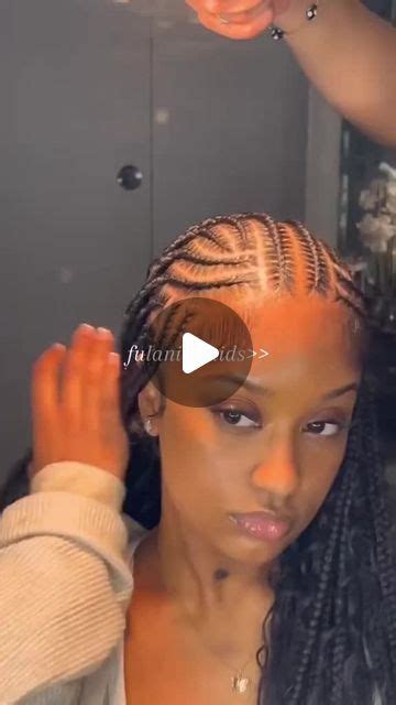 Braid Hairstyles On Instagram Check Out These Stunning Fulani Braids