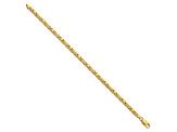 14K Yellow Gold 3 25mm Byzantine Chain Bracelet 12CQ3A JTV