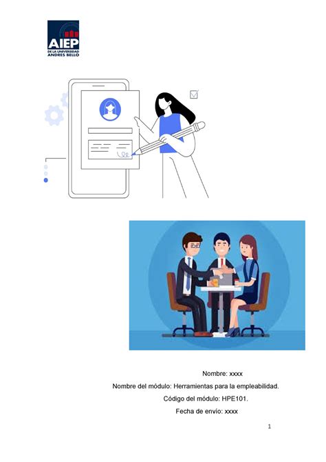Hpe Herramientas Para La Empleabilidad Nombre Xxxx Nombre Del
