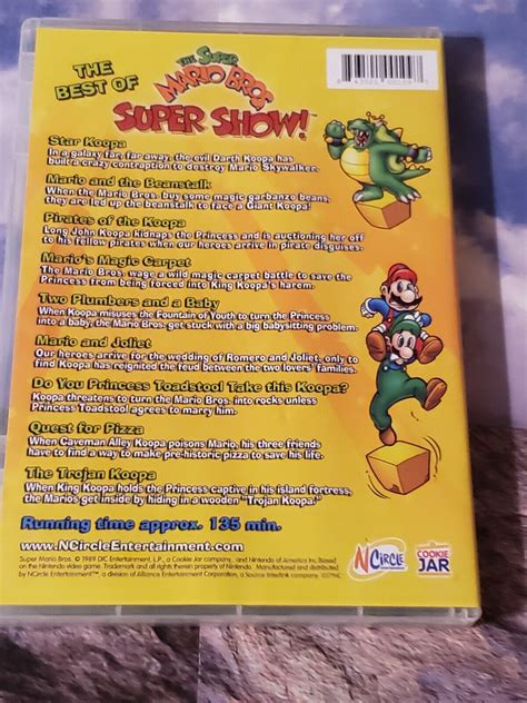 The Best Of The Super Mario Brothers Super Show Dvd 843501001097 Ebay