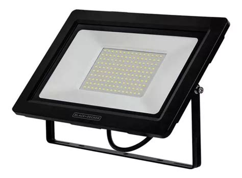 Foco LED para jardín 50 W luz negra y cubierta blanca carcasa negra