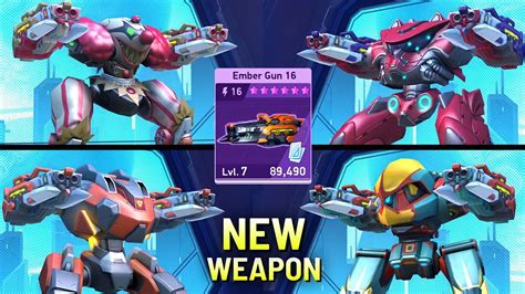 New Weapon Ember Gun With Panther Redox Paragon Guardian Mech