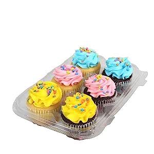 Amazon Weis In Store Made Bakery Iced Cupcakes 6 Count Grocery