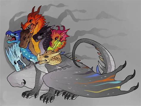 Variety [commission] By Spookapi On Deviantart Wings Of Fire Dragons