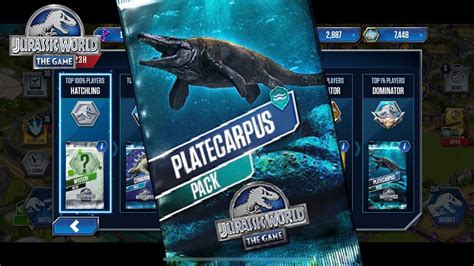 Jurassic World The Game Ep Platecarpus Youtube