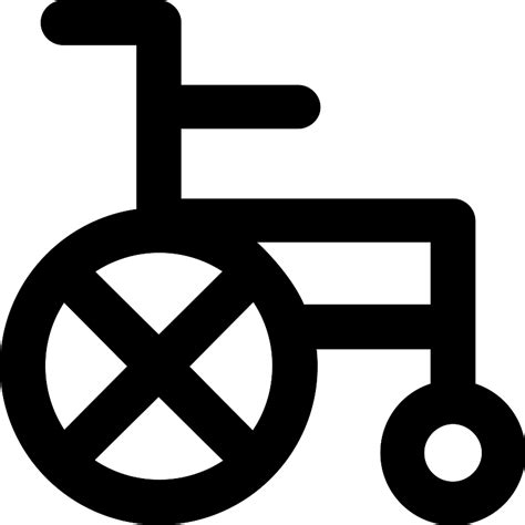 Wheelchair Vector SVG Icon - SVG Repo